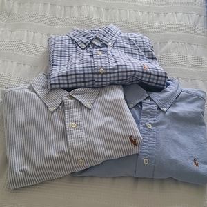 Mens Ralph Lauren Oxford Long Sleeve